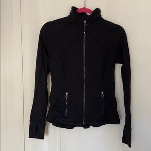 lululemon black zip up